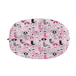 Pink Girly Mermaid Pattern Print Car Side Mirror Covers