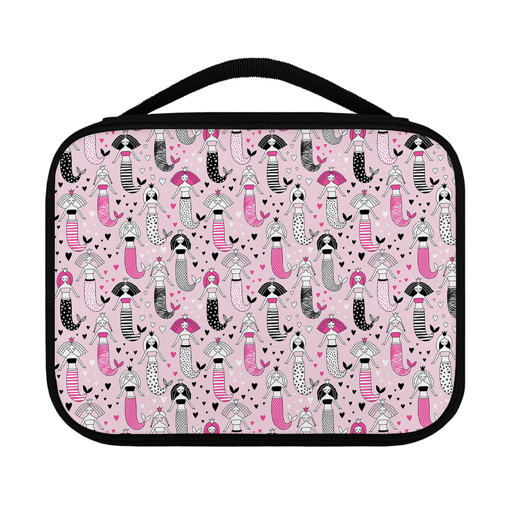 Pink Girly Mermaid Pattern Print Classic Bible Case