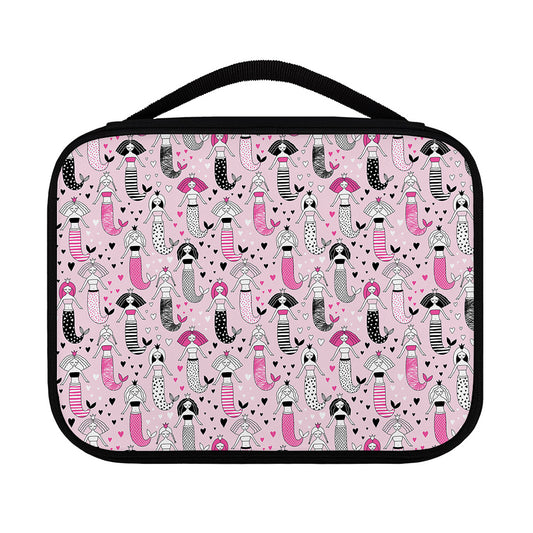 Pink Girly Mermaid Pattern Print Classic Bible Case