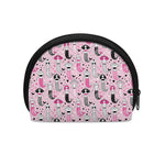 Pink Girly Mermaid Pattern Print Coin Purse
