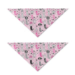 Pink Girly Mermaid Pattern Print Dog Bandana