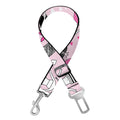 Pink Girly Mermaid Pattern Print Dog Seat Belt