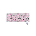 Pink Girly Mermaid Pattern Print Extended Mouse Pad