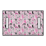 Pink Girly Mermaid Pattern Print Golf Cart Seat Cover