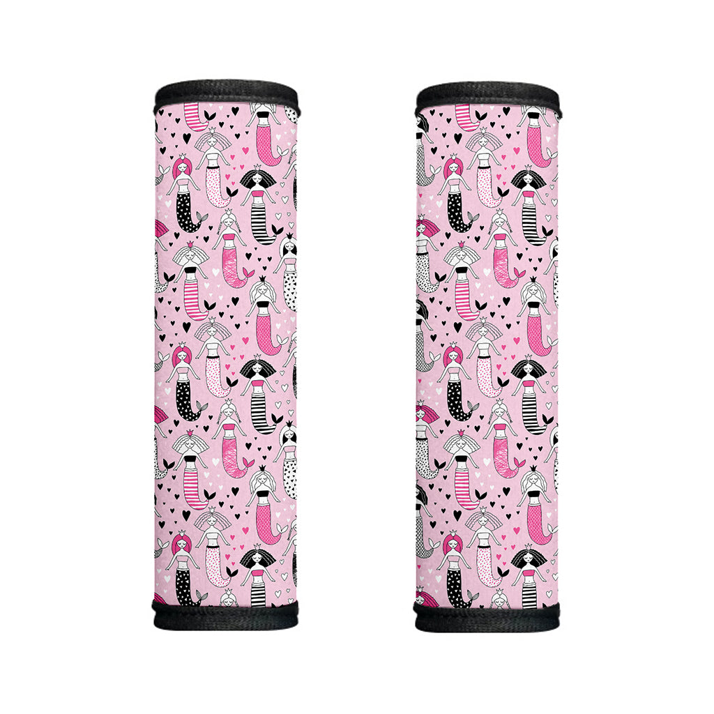 Pink Girly Mermaid Pattern Print Handle Covers