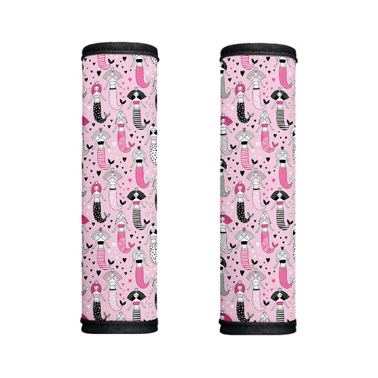 Pink Girly Mermaid Pattern Print Handle Covers