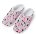 Pink Girly Mermaid Pattern Print Mesh Casual Shoes
