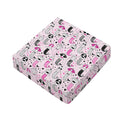 Pink Girly Mermaid Pattern Print Outdoor Seat Cushion Cover