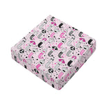 Pink Girly Mermaid Pattern Print Outdoor Seat Cushion Cover