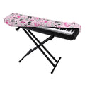 Pink Girly Mermaid Pattern Print Piano Keyboard Cover