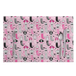 Pink Girly Mermaid Pattern Print Placemat