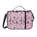 Pink Girly Mermaid Pattern Print Shoulder Strap Bible Bag