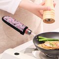 Pink Girly Mermaid Pattern Print Skillet Handle Cover