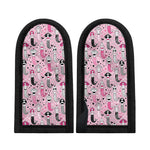 Pink Girly Mermaid Pattern Print Skillet Handle Cover