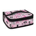 Pink Girly Mermaid Pattern Print Small Lunch Bag