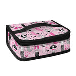 Pink Girly Mermaid Pattern Print Small Lunch Bag