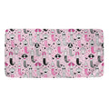 Pink Girly Mermaid Pattern Print Towel