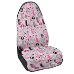 Pink Girly Mermaid Pattern Print Waterproof Car Seat Cover