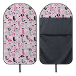 Pink Girly Mermaid Pattern Print Waterproof Car Seat Cover