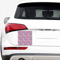 Pink Girly Unicorn Donut Pattern Print Car Sticker