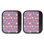 Pink Girly Unicorn Donut Pattern Print Handle Covers