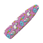 Pink Girly Unicorn Donut Pattern Print Ironing Board Cover