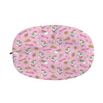 Pink Girly Unicorn Pattern Print Car Side Mirror Covers