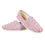 Pink Girly Unicorn Pattern Print Casual Shoes