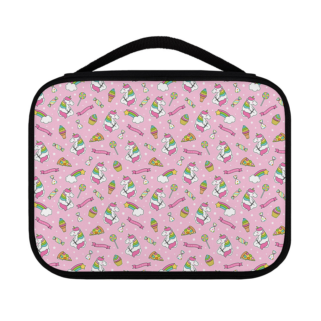 Pink Girly Unicorn Pattern Print Classic Bible Case