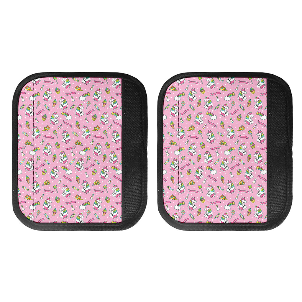 Pink Girly Unicorn Pattern Print Handle Covers