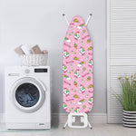 Pink Girly Unicorn Pattern Print Ironing Board Cover