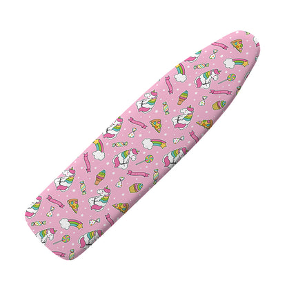 Pink Girly Unicorn Pattern Print Ironing Board Cover
