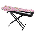 Pink Girly Unicorn Pattern Print Piano Keyboard Cover