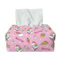 Pink Girly Unicorn Pattern Print Rectangle Tissue Box Cover