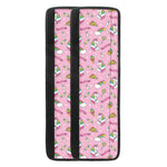 Pink Girly Unicorn Pattern Print Refrigerator Handle Covers