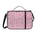 Pink Girly Unicorn Pattern Print Shoulder Strap Bible Bag