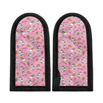 Pink Girly Unicorn Pattern Print Skillet Handle Cover