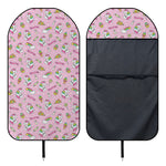 Pink Girly Unicorn Pattern Print Waterproof Car Seat Cover