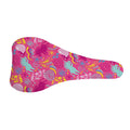 Pink Girly Unicorn Print Bicycle Seat Cover