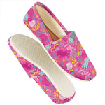 Pink Girly Unicorn Print Casual Shoes