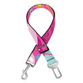 Pink Girly Unicorn Print Dog Seat Belt