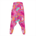 Pink Girly Unicorn Print Hammer Pants