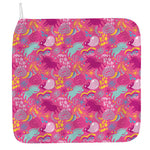 Pink Girly Unicorn Print Hand Towel