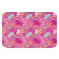 Pink Girly Unicorn Print Indoor Door Mat