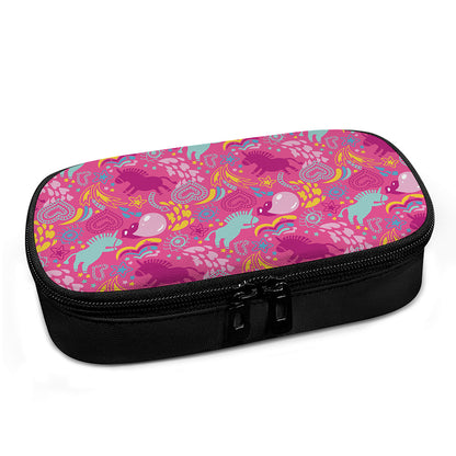 Pink Girly Unicorn Print Insulin Cooler Travel Case