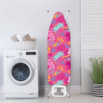Pink Girly Unicorn Print Ironing Board Cover