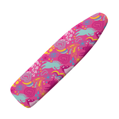 Pink Girly Unicorn Print Ironing Board Cover
