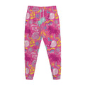 Pink Girly Unicorn Print Jogger Pants