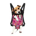 Pink Girly Unicorn Print Pet Carrier Backpack