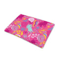 Pink Girly Unicorn Print Pet Cooling Mat Cover